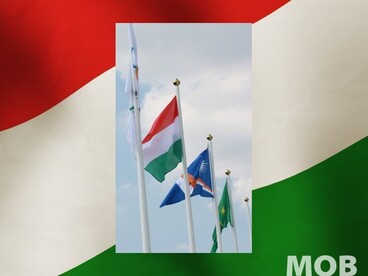 Paralimpia: Felvonták a magyar zászlót a faluban