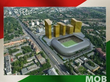 Budapest ékszere lehet az új Fradi-stadion