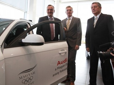 A Magyar Olimpiai Bizottság új partnere az Audi