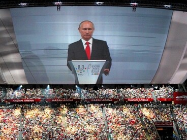 A MEFS kazanyi tájékoztatása: Vlagyimir Putyin nyitotta meg az Universiadét