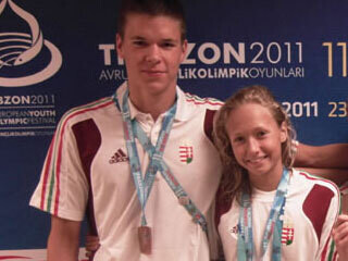 Két magyar bronzérem az ifjúsági úszó Eb-n
