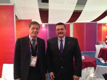 Leyrer Richárd az Orosz Olimpiai Bizottság elnökével találkozott