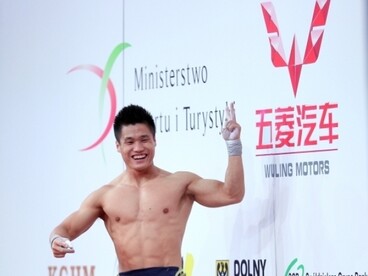 Hat kínai arany a csütörtöki mérleg, a férfi 77 kg-ban két világcsúccsal