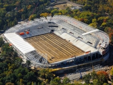 Jövő márciusra elkészül a debreceni Nagyerdei Stadion