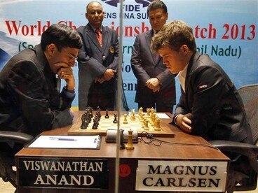 Sakk-vb: négy remi után Carlsen legyőzte Anandot