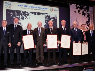 EOC: Rómában átadták az idei Laurel díjakat
