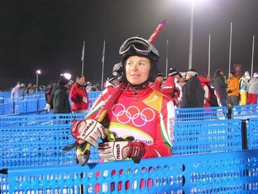 Téli olimpikonok anno: Tuss Réka alpesi síző