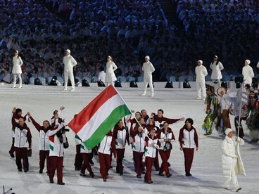 Magyar zászlóvivők a téli olimpiákon