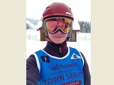 Téli olimpikonok anno: Vastagh Regős Márta alpesi síző