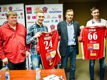 Három évig az MKB-MVM Veszprém csapatát erősíti Gasper Marguc és Lékai Máté