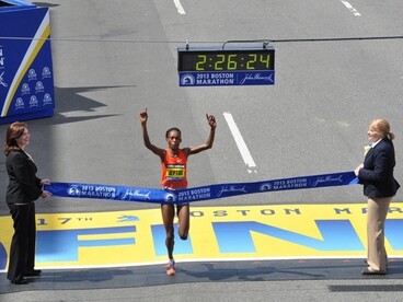 Címvédés a nőknél, a férfiaknál hazai siker a Boston Maratonon