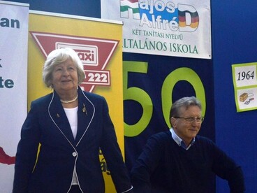 Olimpiai bajnokokkal ünnepelte 50. születésnapját a zuglói Hajós iskola