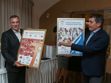 Támogatóit köszöntötte a Magyar Olimpiai Bizottság