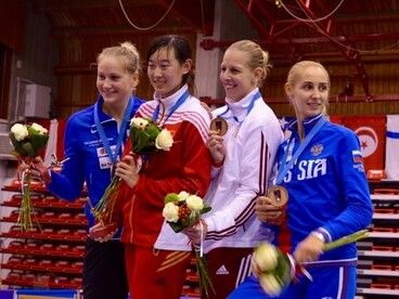 Szász Emese és Somfai Péter bronzérmes az olimpiai kvalifikációs világkupán