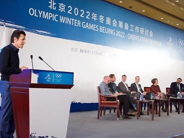 A NOB szemináriumot tartott a 2022-es pekingi téli olimpia szervezőinek