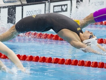 Hosszú Katinka második aranya, Burián Kata A-szintet úszott