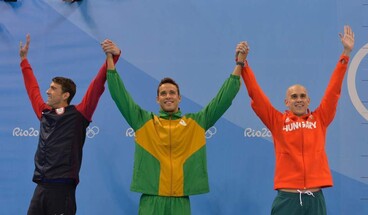 Cseh László osztozott az ezüstön Michael Phelpsszel és Chad Le Closszal