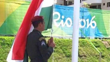Rióban ismét felvonták a magyar zászlót, 7-én megnyitják a paralimpiát