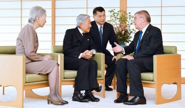 A japán császárral találkozott a NOB elnöke