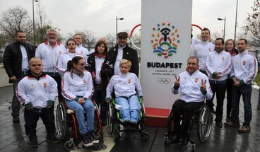 Paralimpiai bajnokok tiszteletére avattak emlékművet az Olimpiai Parkban