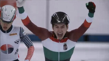 Liu Shaoang világkupa-győztes 1000 méteren, folytatás Pjongcsangban