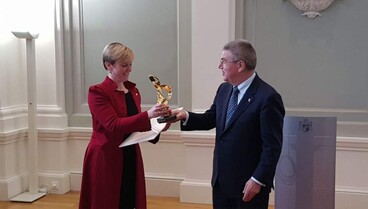 Elnöki trófeát adott át Thomas Bach