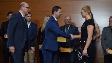 Homonnai Luca és Halász Bence kapta a Héraklész-díjat