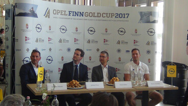 Finn dingi világbajnokságot rendeznek nevezési rekorddal szeptemberben, Balatonföldváron