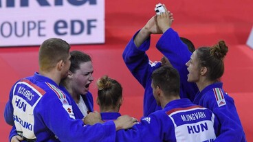 Bemutatkozott az olimpiai vegyescsapatverseny a judo vb-n