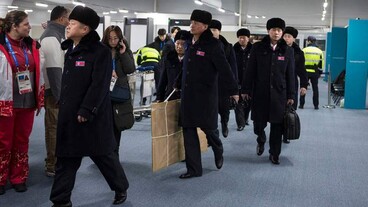 Megérkeztek az olimpia helyszínére az észak-koreaiak