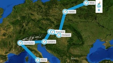 Budapestet is érinti az Európa Játékok lángjának útvonala