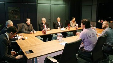 Japán város polgármestere tárgyalt a MOB főtitkárával Budapesten