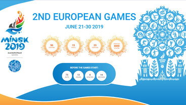 75 nap múlva rajtol a II. Európa Játékok Minszkben