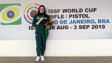 A sportlövő Major Veronika világkupát nyert Rióban