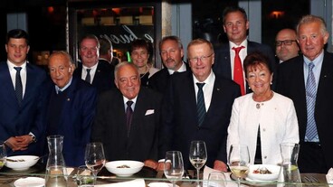 Budapestre látogatott John Coates, az Ausztrál Olimpiai Bizottság elnöke