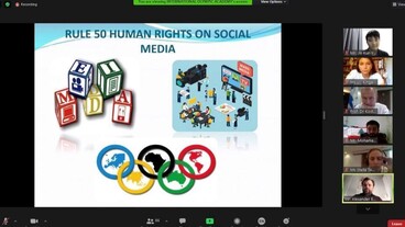 Fókuszban az olimpizmus és a humanizmus az olimpiai akadémia nemzetközi online szemináriumán