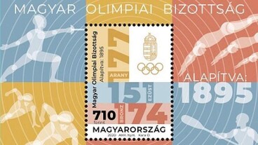 A Magyar Posta bélyegblokkal tiszteleg az idén 125 éves MOB előtt