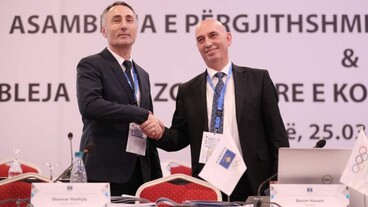 Új elnök a Koszovói Olimpiai Bizottság élén