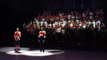 Fogadalmat tettek a tokiói olimpiára készülő magyar sportolók