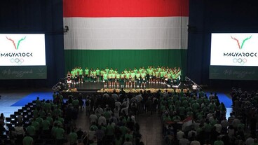 Itthon a magyarock - a BOK Csarnokban köszöntötték az olimpikonokat