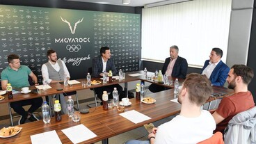 A MOB új vezetése köszöntötte a sportolói bizottságot