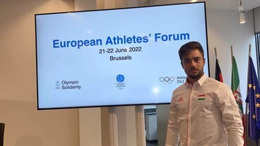 Brüsszelben képviselte a magyar olimpiai családot a MOB Sportolói Bizottsága