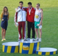 Atlétika: 2000m akadályfutás eredményhirdetés (Schubert Péter)