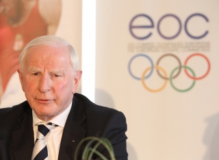 Patrick Hickey sajtótájékoztatója