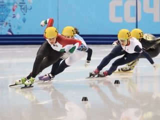 Keszler Andrea az élen az 500m selejtezőben