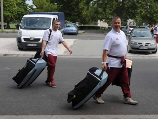 Kovács László és tanítványai érkeznek a SYMA csarnokhoz