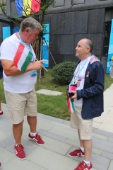 Németh László (atlétika) és Bálint Csaba (súlyemelés) edzők
