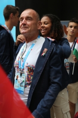 Mészáros Lajos és Aho Nina Daniella (kosárlabda)