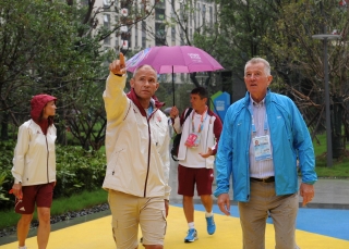 Nanjing 2014 - augusztus 18. - vívás, úszás, judo és Schmitt Pál látogatása az olimpiai faluban