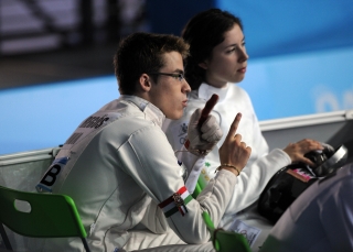 Regős Gergely öttusázó